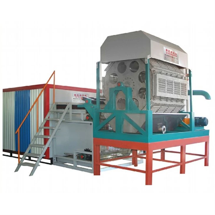Eiertraymachine Papierafvalpulp